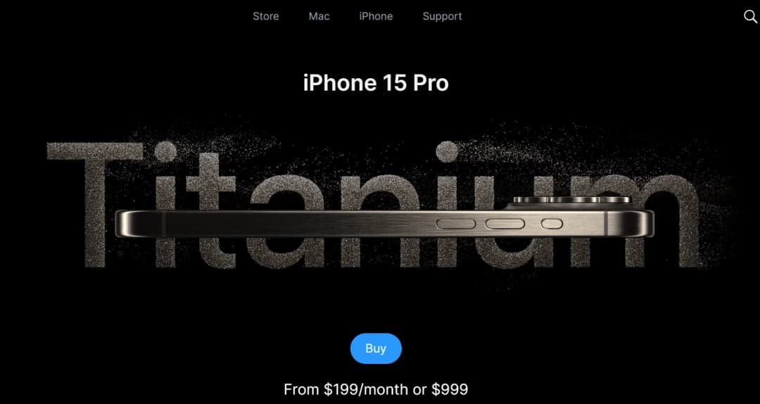 Apple Website Clone