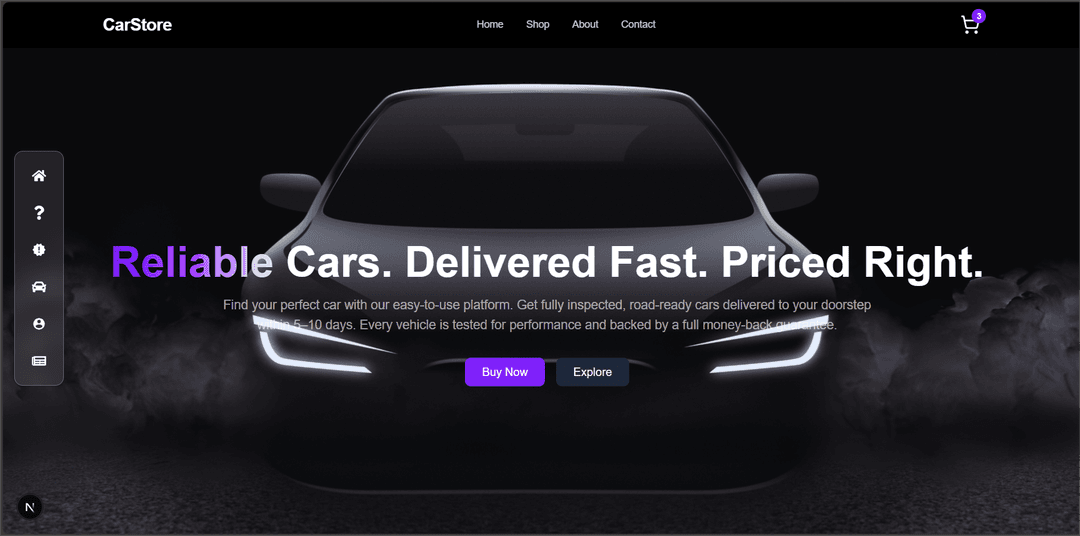 Cars Sales Website