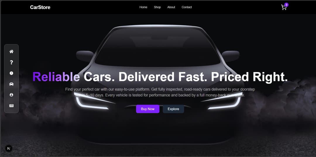 Cars Sales Website
