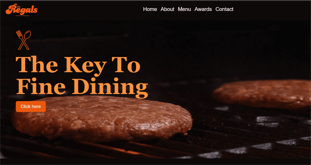 Restaurant Website