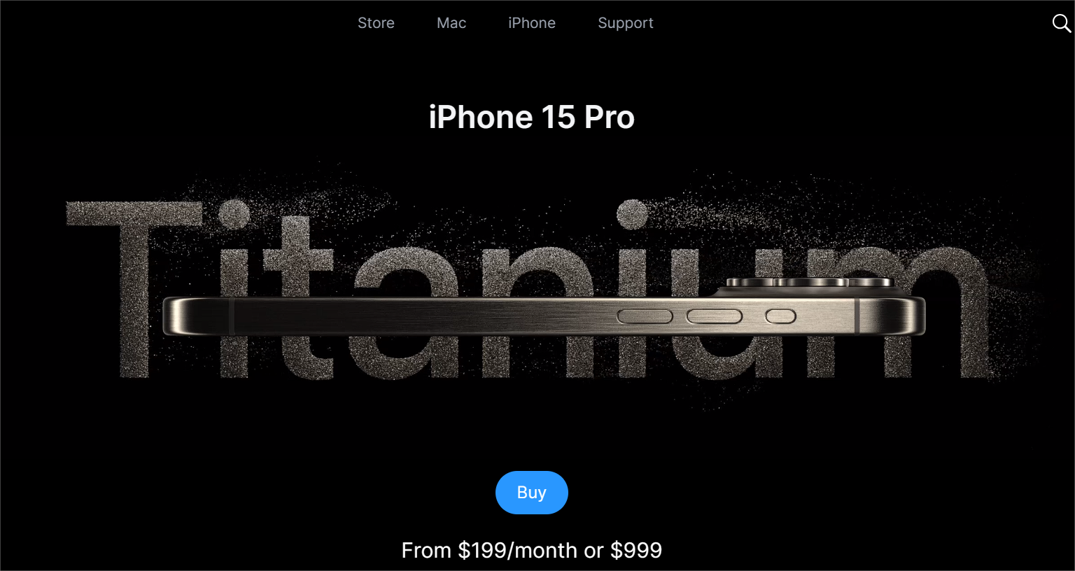 Apple Website Clone