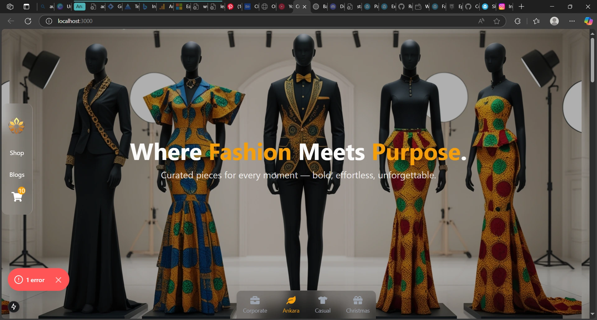 Fashion Website